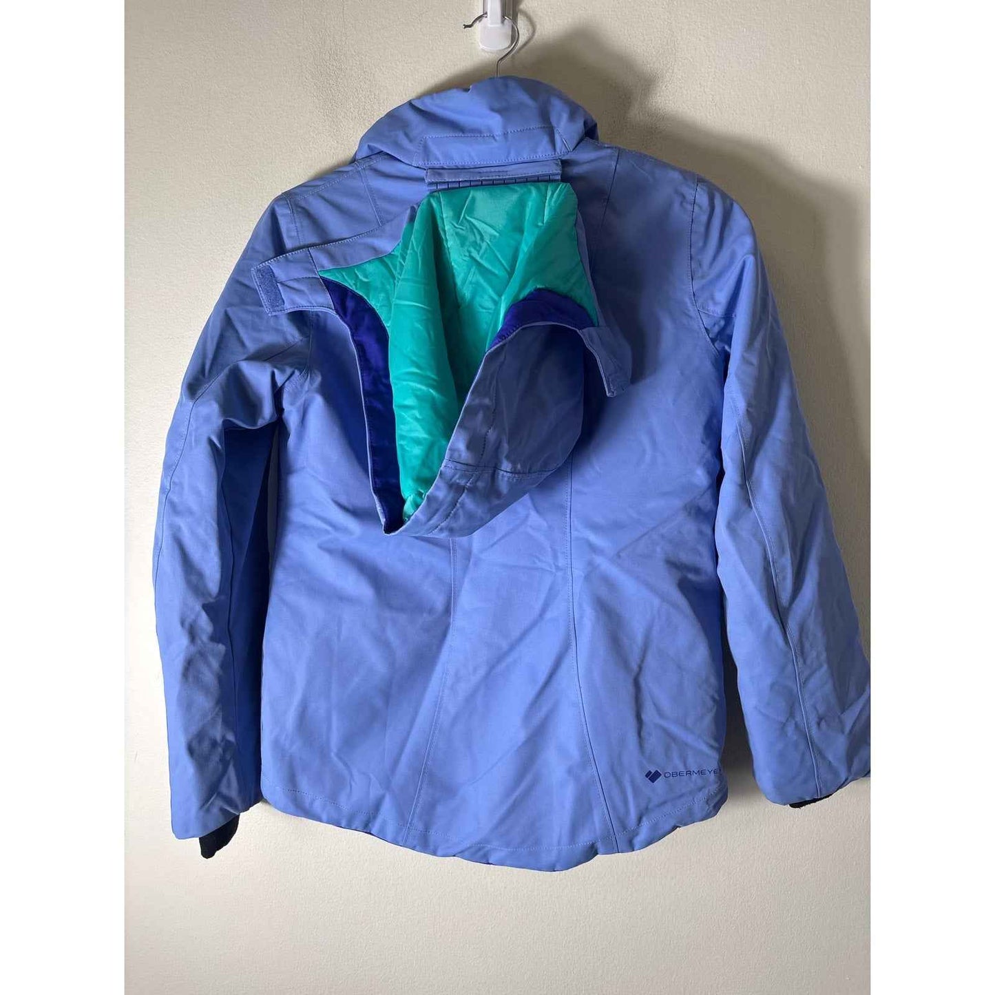 Girls Obermeyer Purple Ski Jacket Sz 10-12