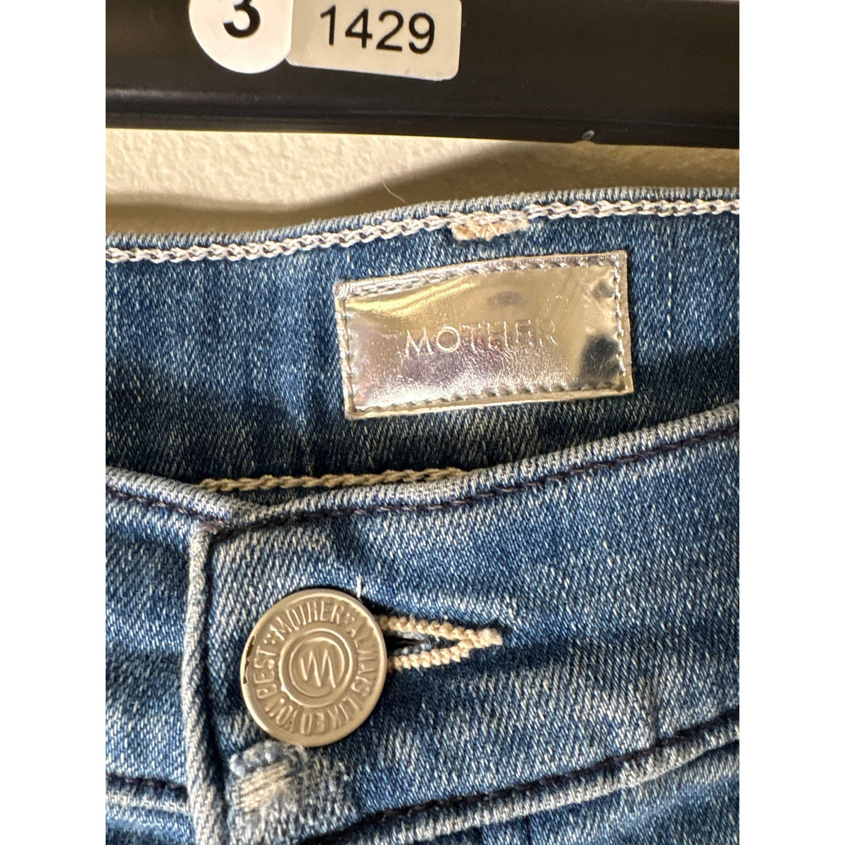 Mother The Stunner Ankle Fray Ripped Jeans Sz 28
