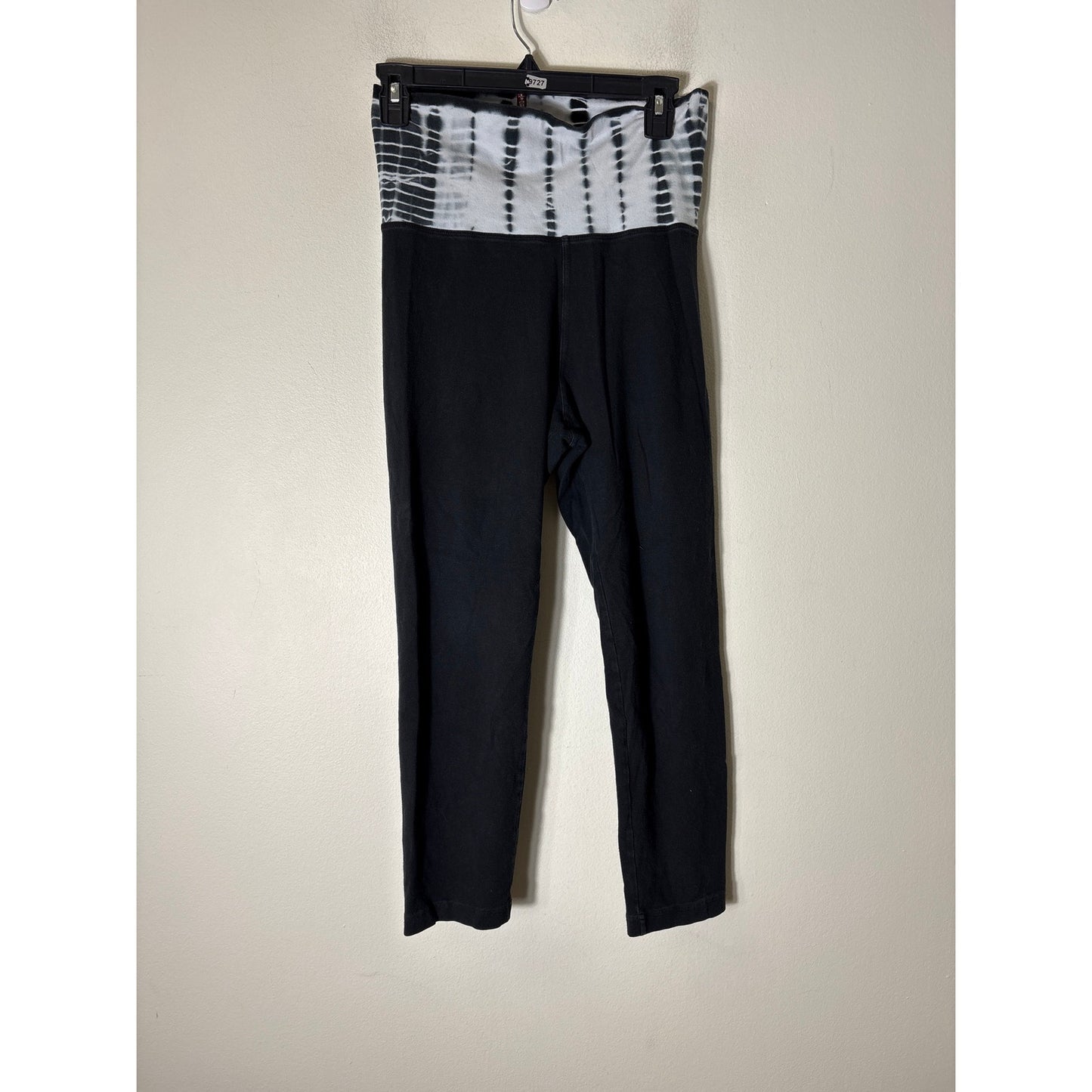 Hard Tail Black White Athletic Leggings Sz M