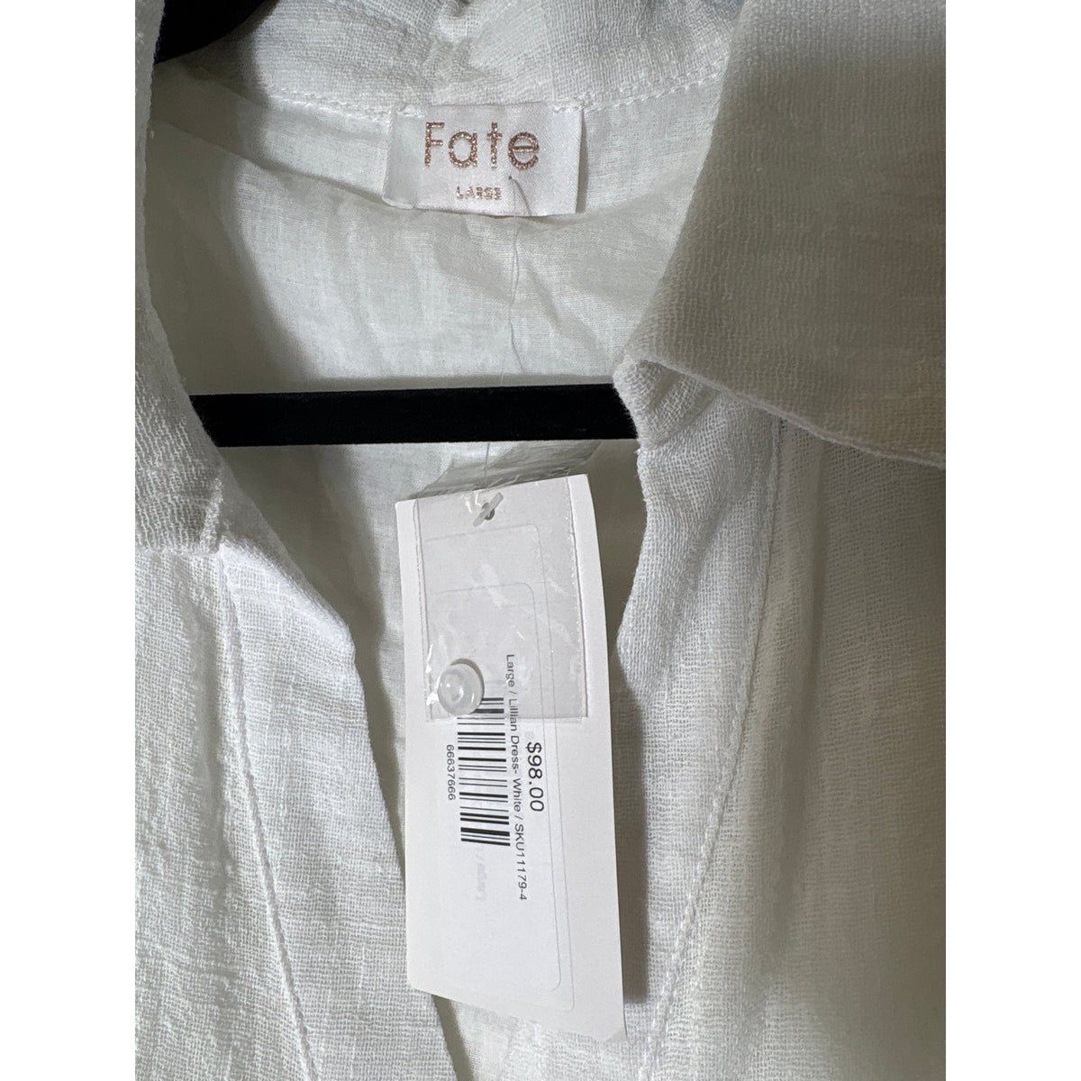 NWT Fate Sleeveless Flutter Sleeve Button Up Maxi Dress Sz L