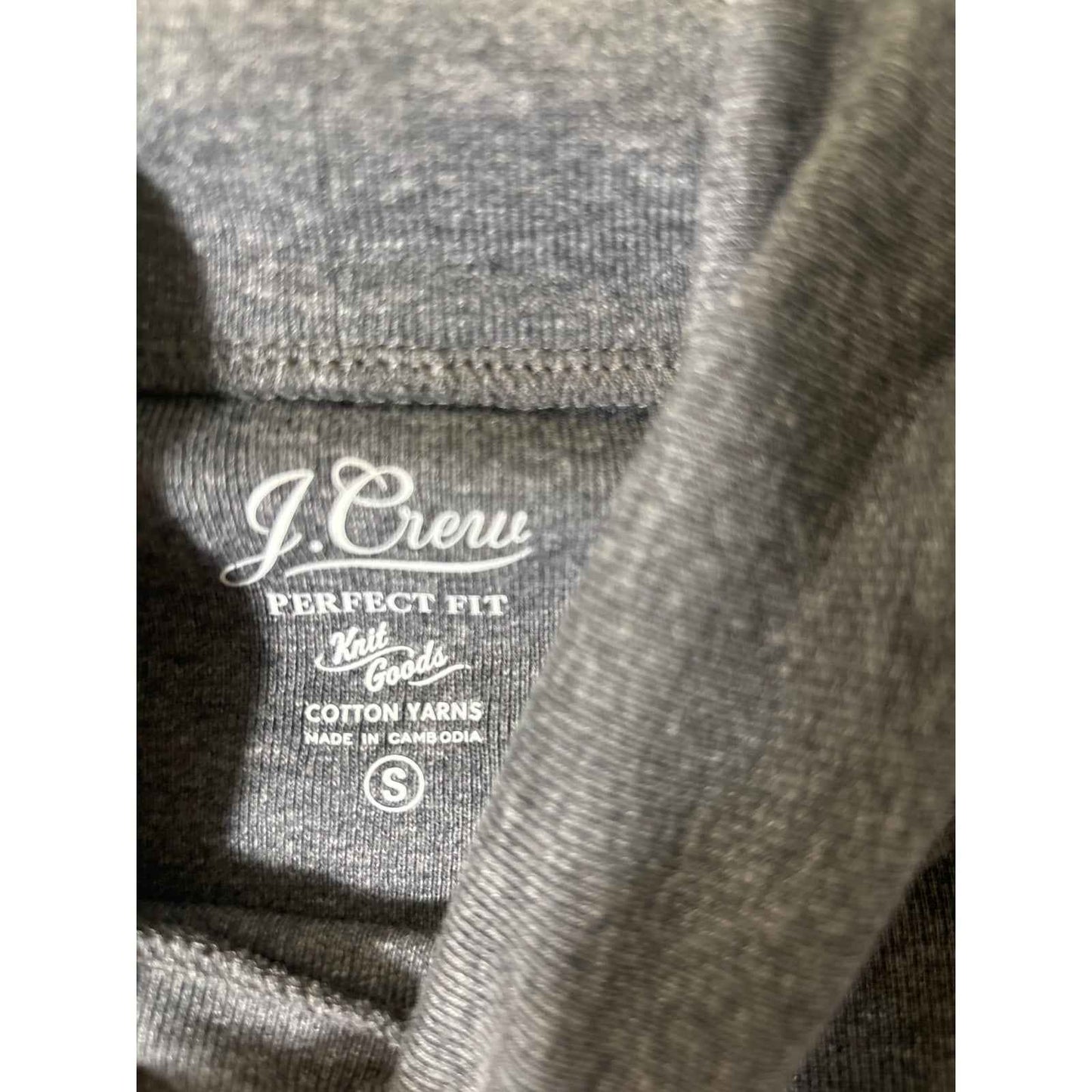 NWT J Crew Gray Turtleneck Sz S