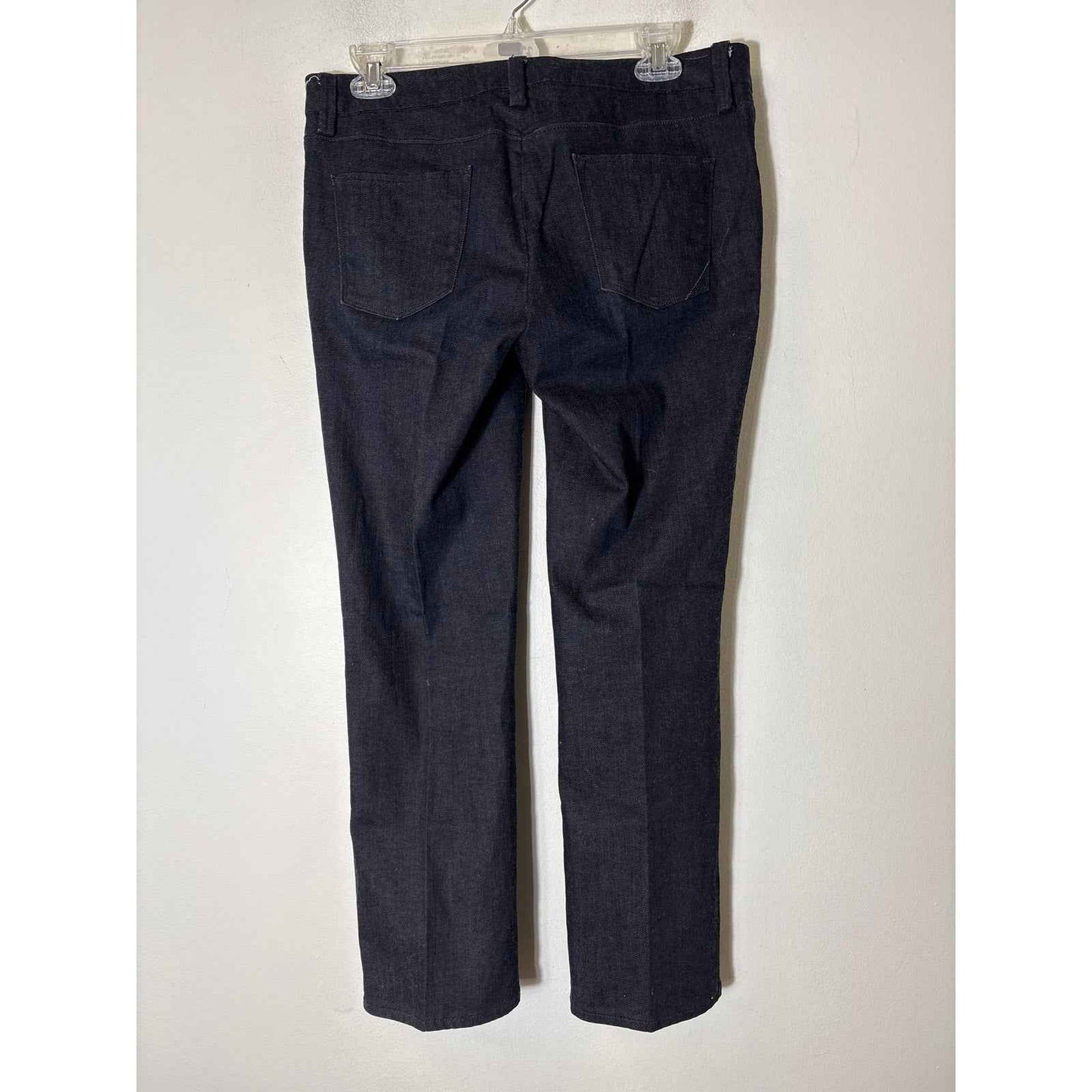Banana Republic Black "Classic Straight Leg" Denim Jeans Sz 6
