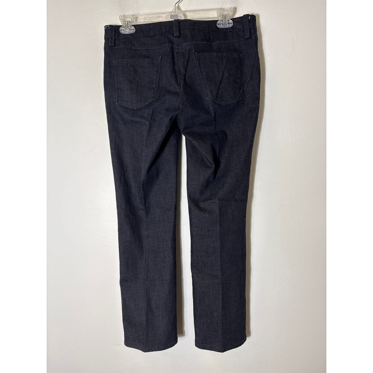 Banana Republic Black "Classic Straight Leg" Denim Jeans Sz 6