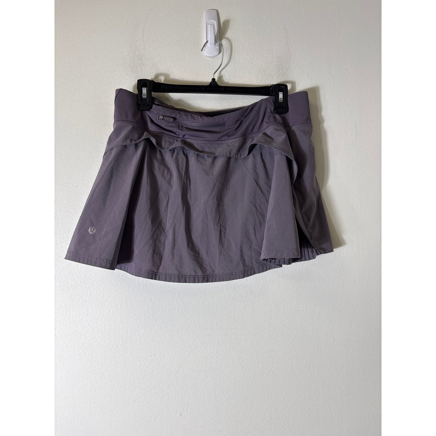 Lululemon Dusty Purple Pleated Athletic Skirt Sz 10