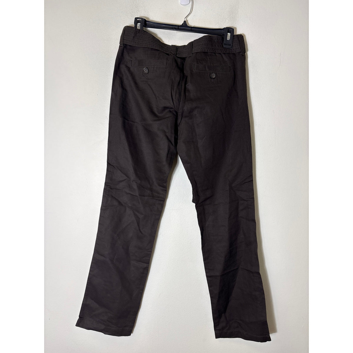 Banana Republic Dark Brown Straight Leg Pants Sz 4
