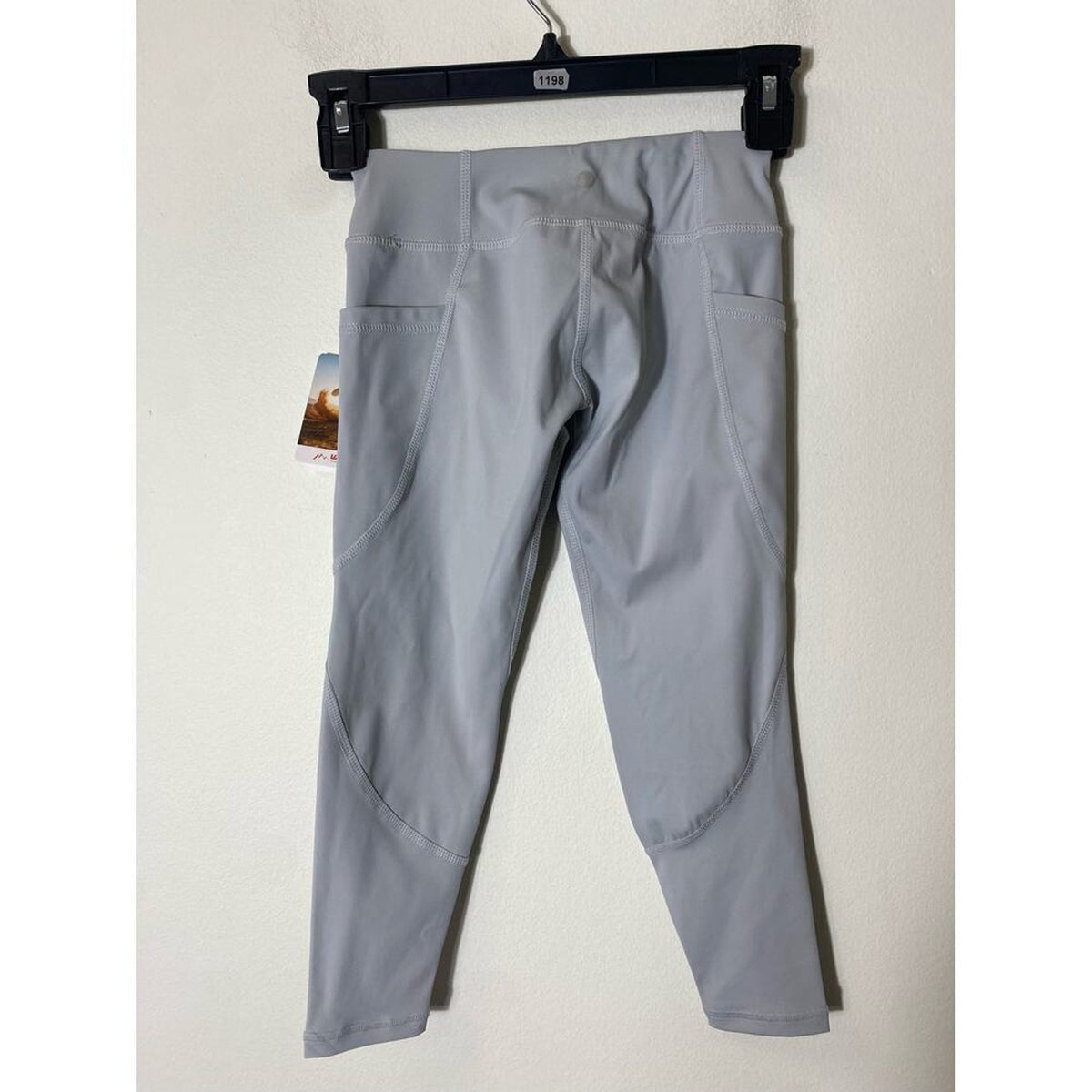 Willit Girls Gray Athletic Leggings Size XS NWT