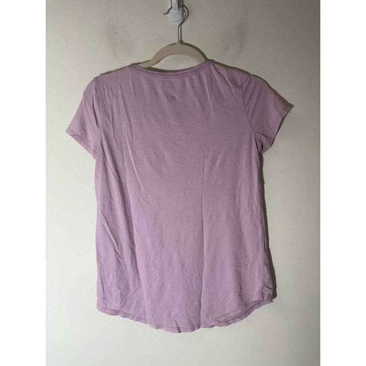 Lululemon Lavender Purple Short Sleeve Athletic Top Sz 6