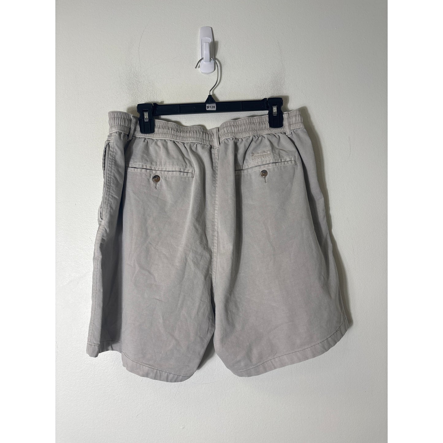 Southern Marsh Khaki Elastic Waist Shorts Sz M