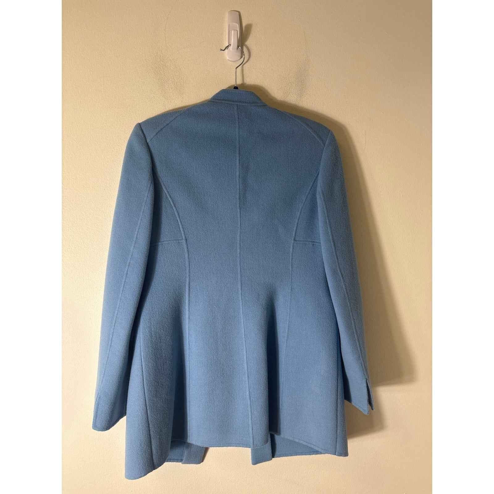 Carlisle Sky Blue Long Coat Sz 4
