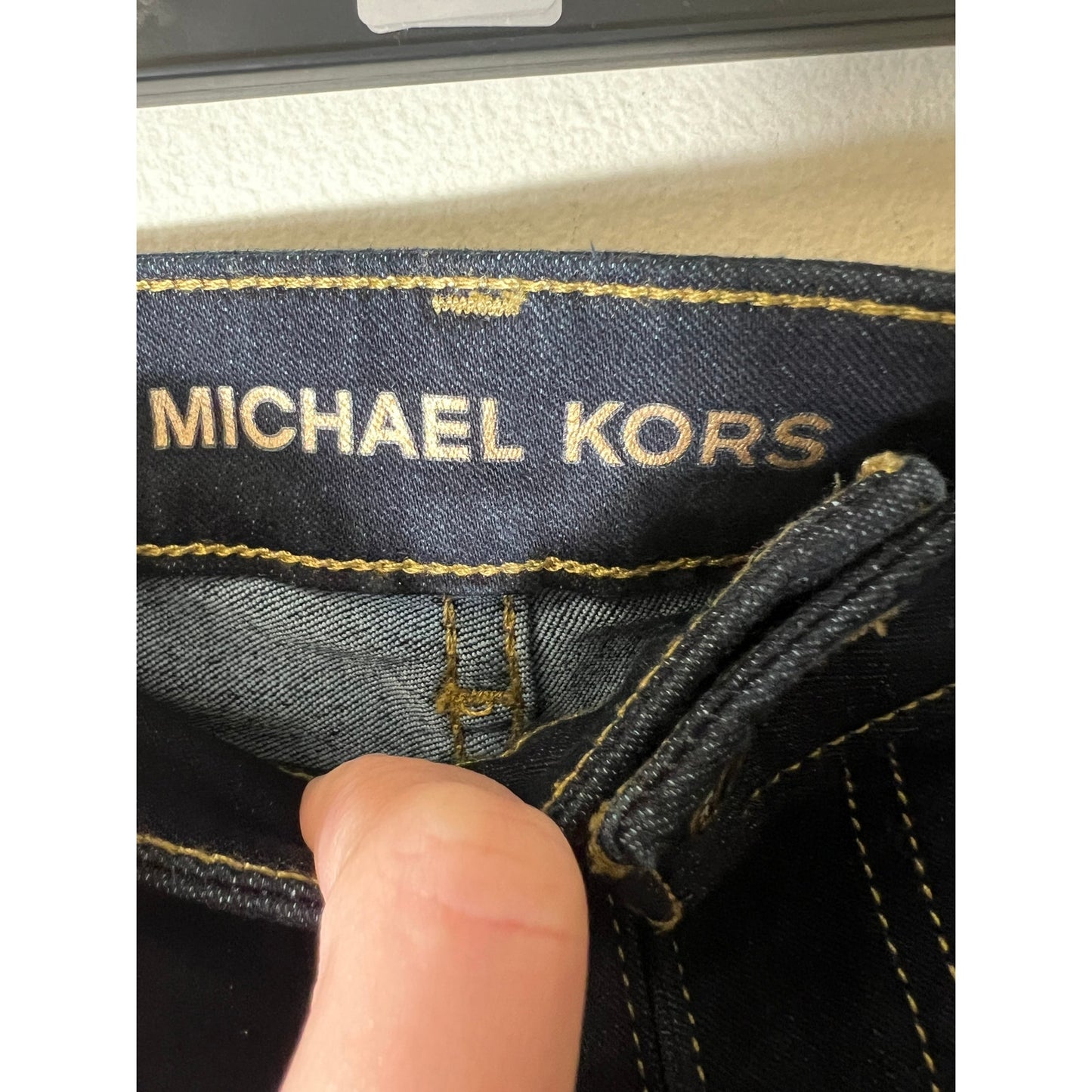 Michael Kors Blue Skinny Jeans Sz 6
