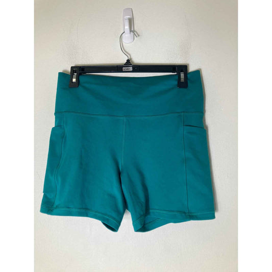 Athleta Jewel Tone Biker Shorts Sz L