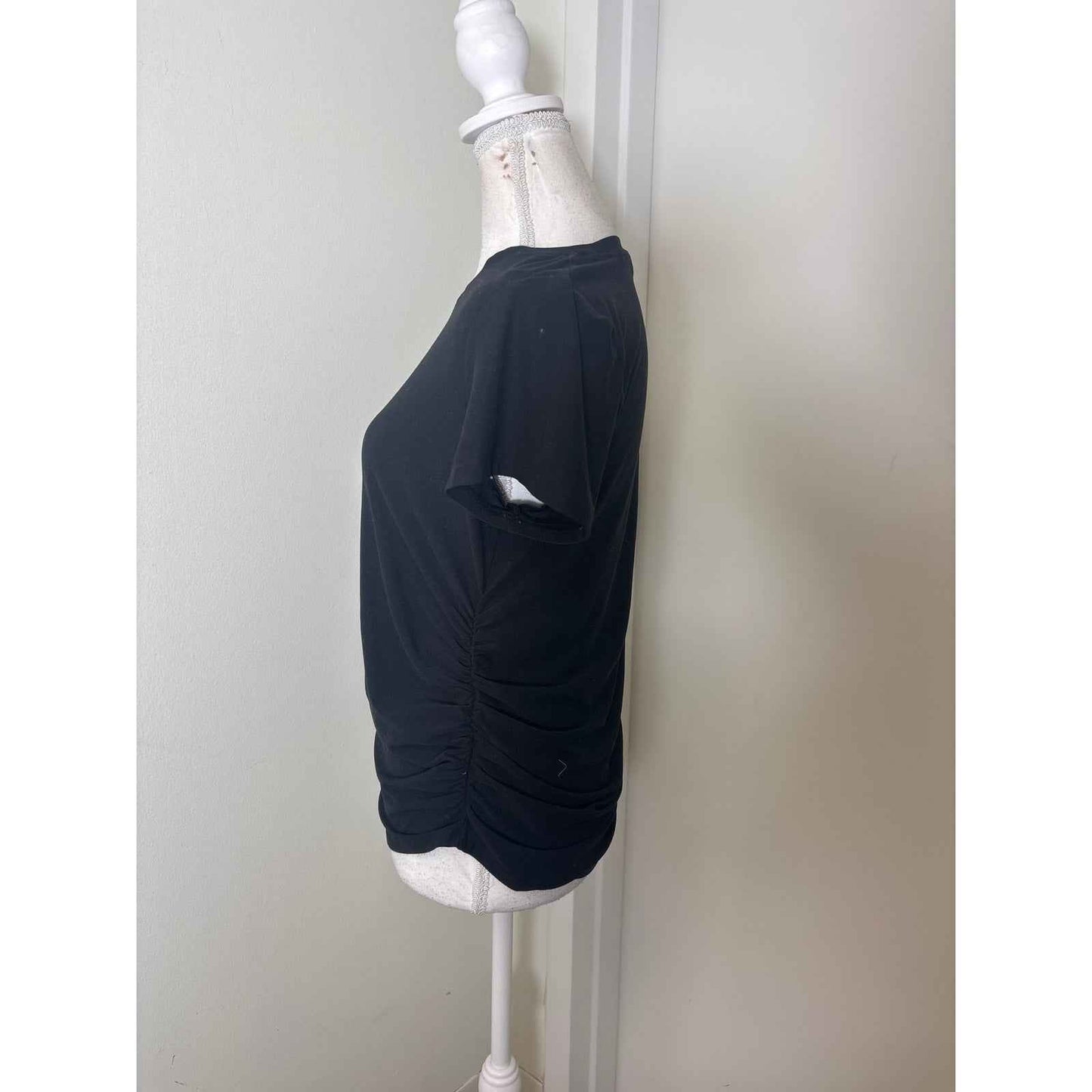 Crz Yoga Black Maternity Tee Sz One Size