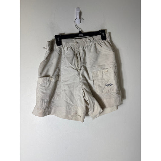 Men's Khaki Aftco Shorts Sz 36