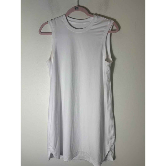 Varley White Sleeveless Knee Length "Caleta" Dress Sz M