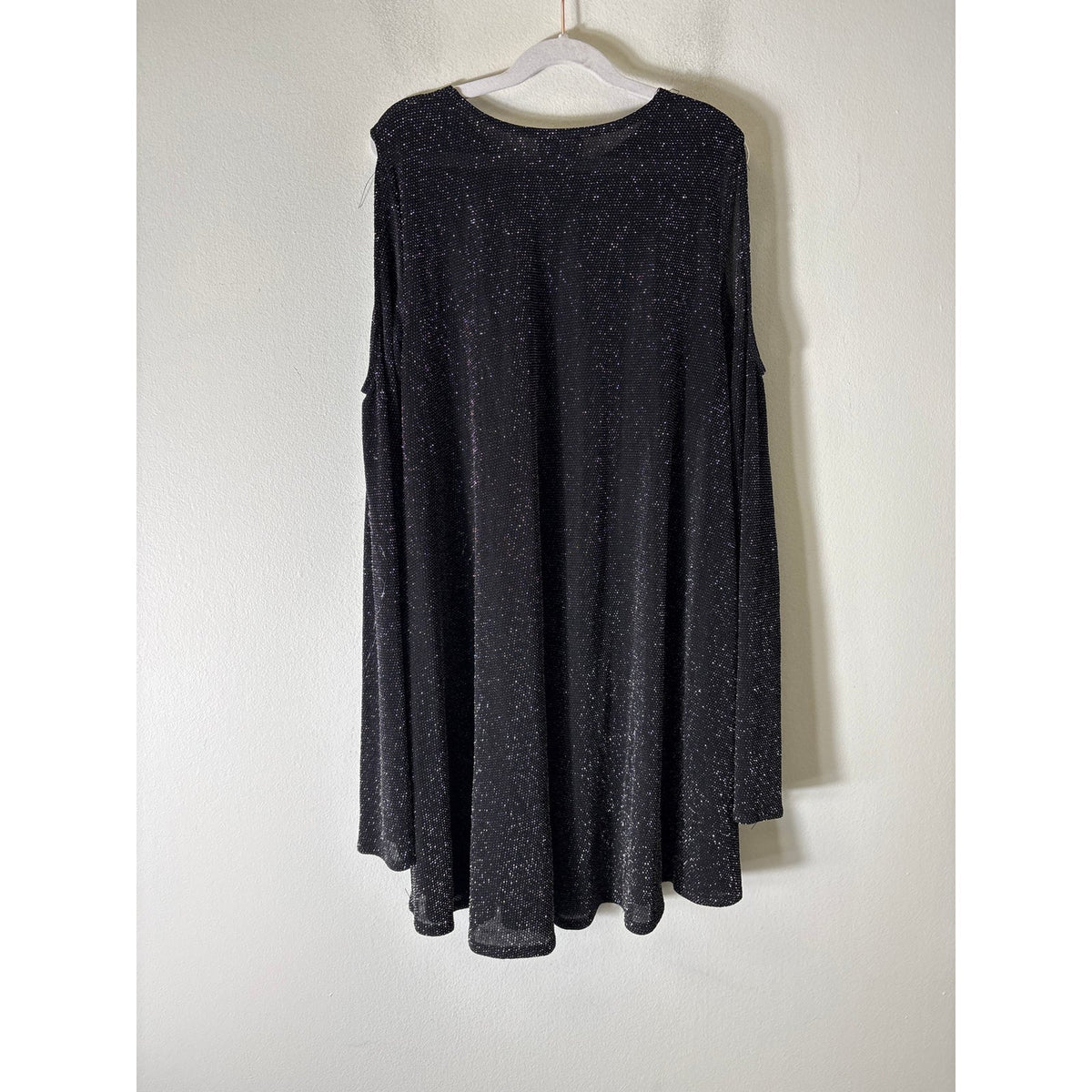 Show Me Your Mumu Black Long SLeeve Cold Shoulder Top Sz XS