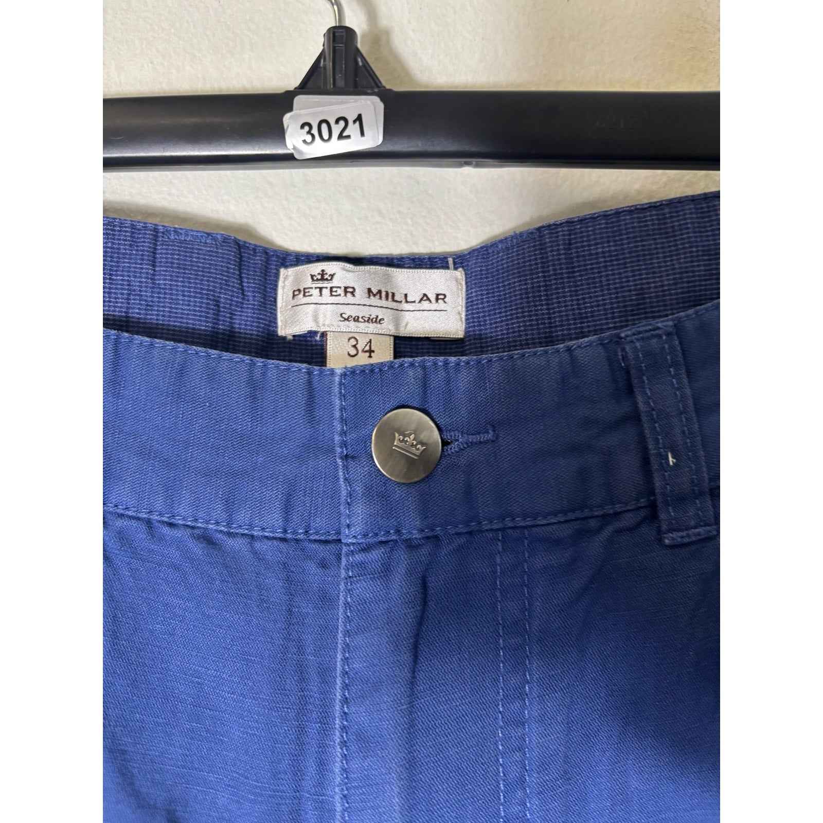 Peter Millar Blue Seaside Pants Sz 34
