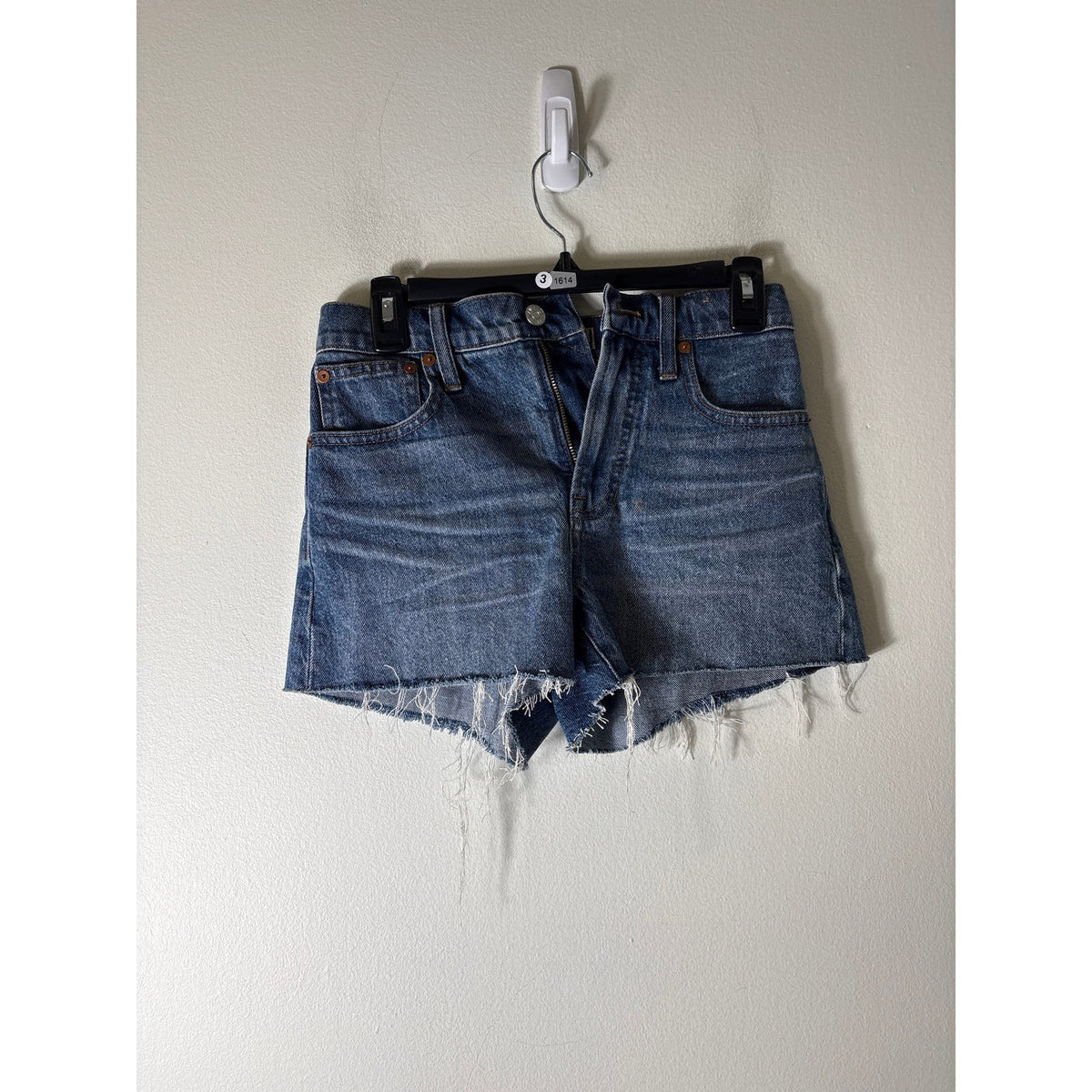 Madewell The Perfect Jean Short Cut Offs Sz 23