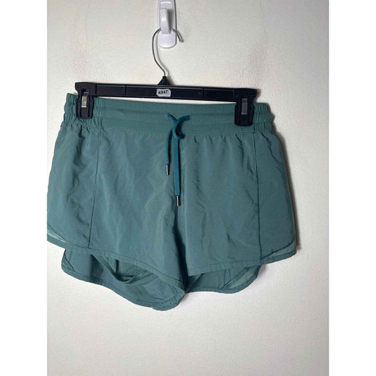Crz Yoga Green Drawstring Athletic Shorts Sz M