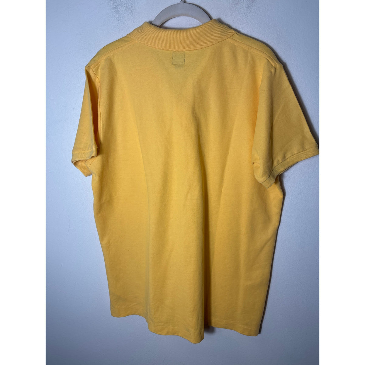 Men's Ike Behar Ny Yellow Polo Sz L