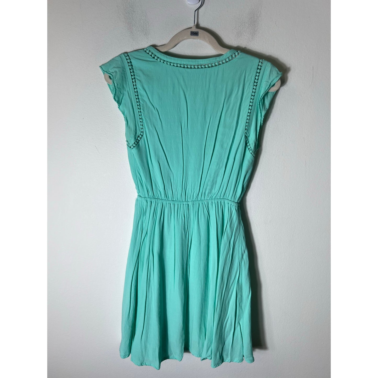 Gianni Bini Mint Flutter Sleeve Mini Dress Sz XS