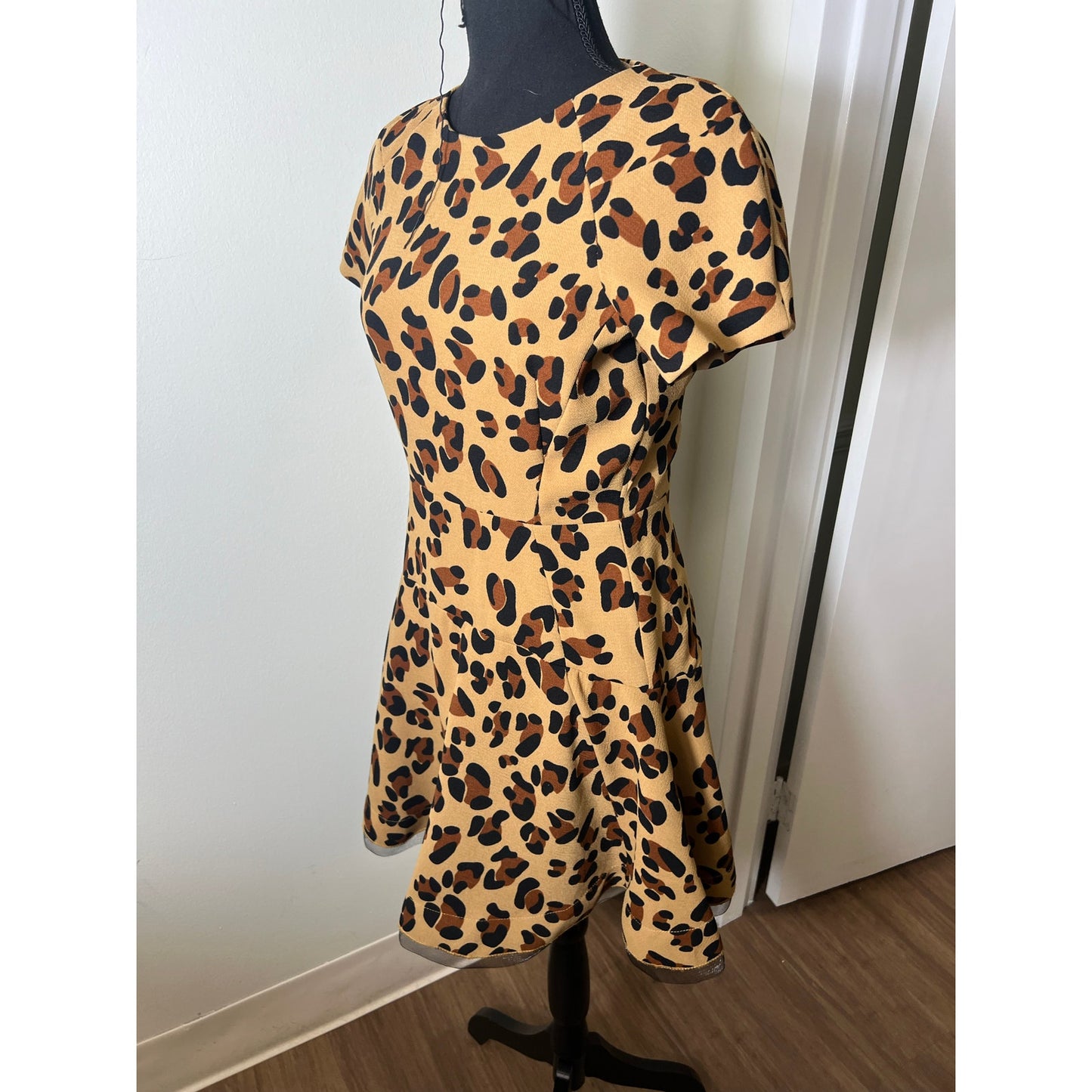 Essentiel Antwerp Leopard Print Dress Fits like Sz 2