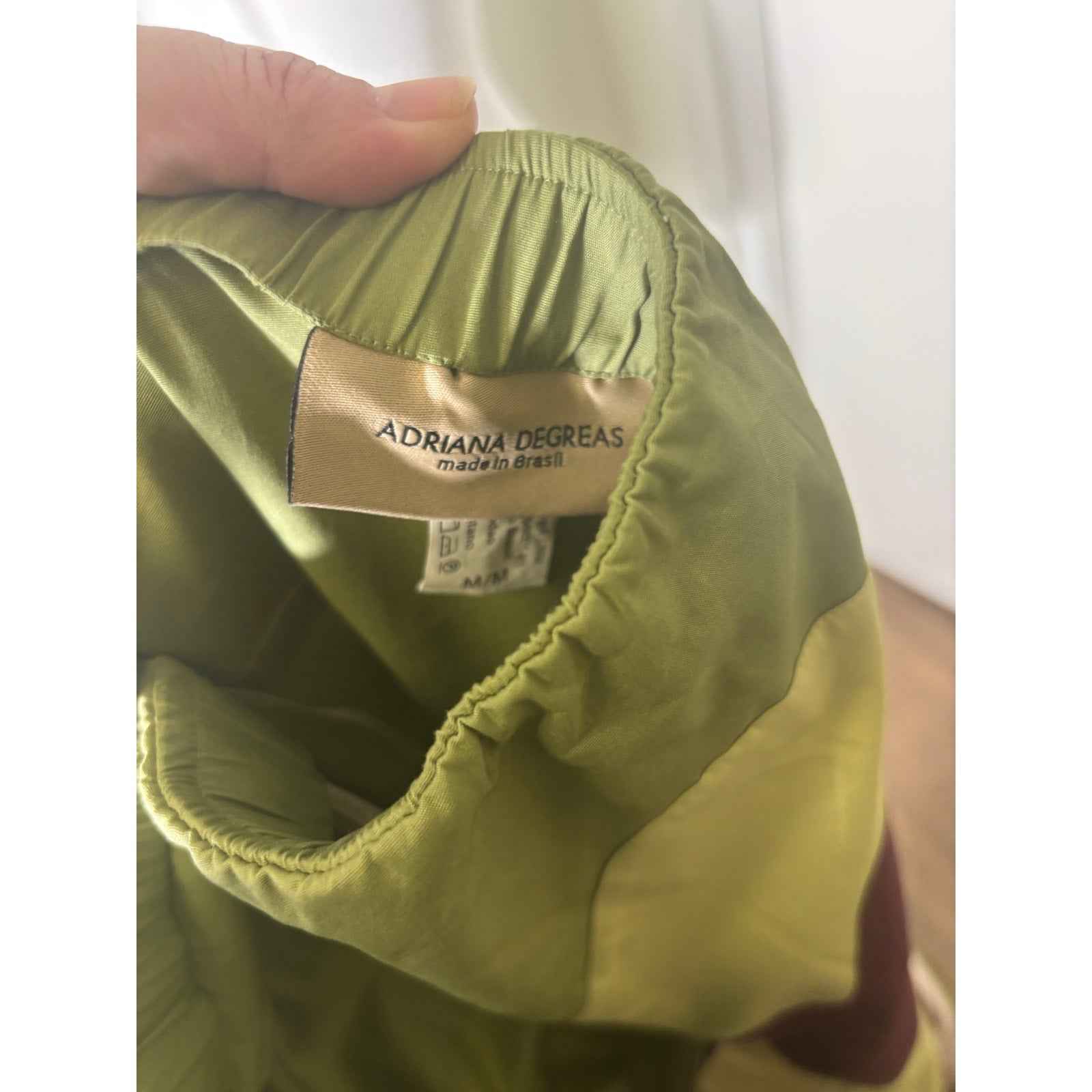 Adriana Degreas Strapless A Line Colorwave Dress Sz M