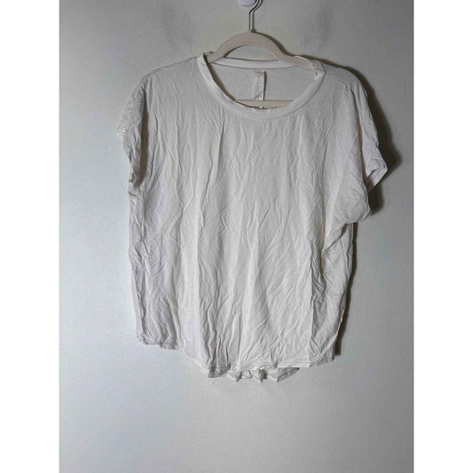 Bubblelime white shirt Sz S
