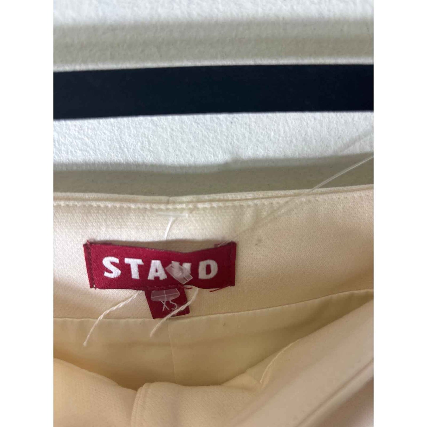 Staud Off White Sleeveless Button Up Vest Sz XS