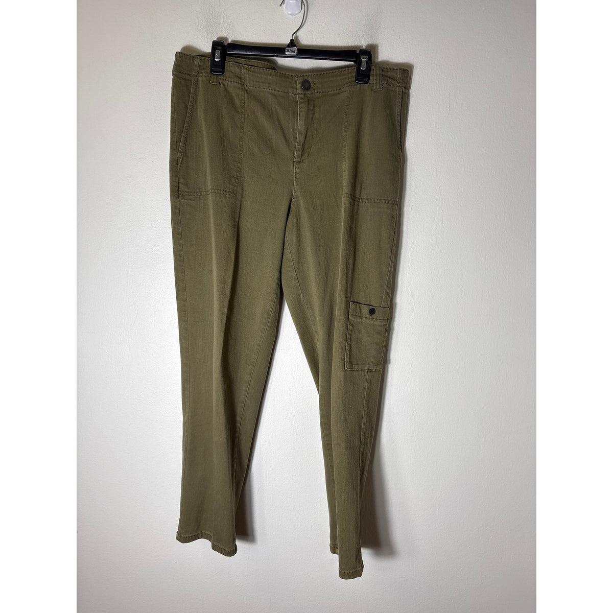 J.Jill Army Green Denim Sz 16
