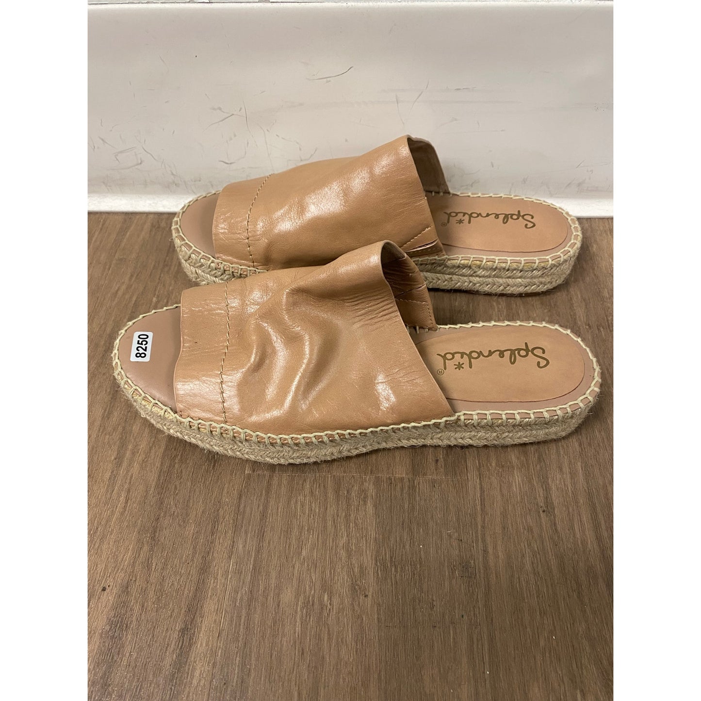 Splendid Soft Leather Slides Sz 9.5