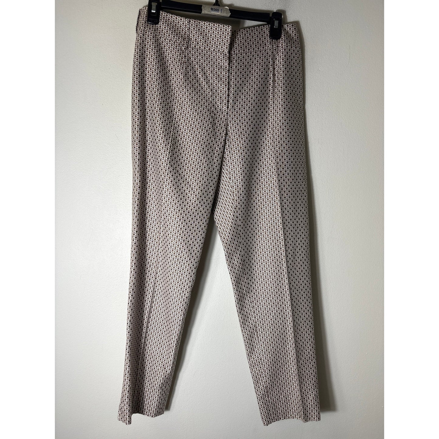 Carlisle Brown and White Print Dress Pants Sz 2