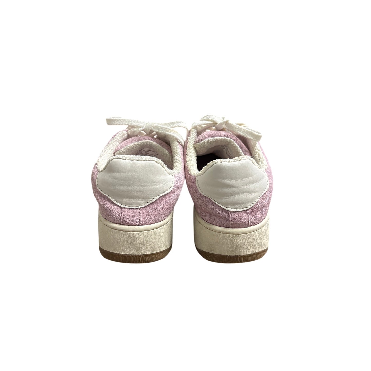 Steve Madden Pink With White Accent Tennis Shoes Sz 4