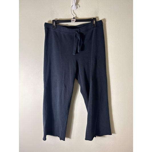 Frank & Eileen Black Pull On Cotton Pants Sz M
