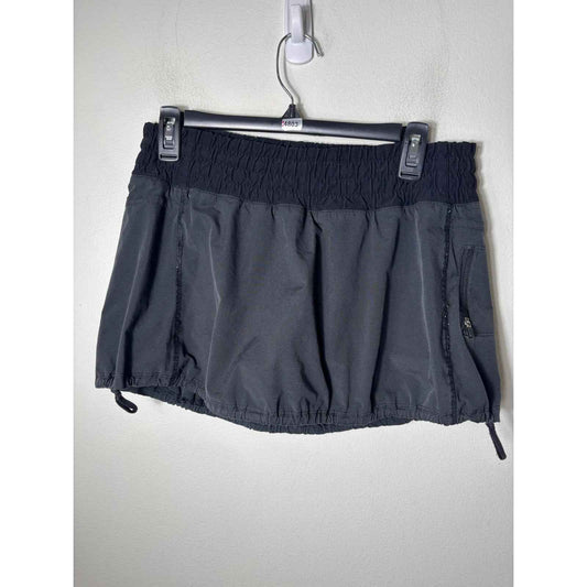 Lululemon Black Athletic Bubble Skort Sz 6