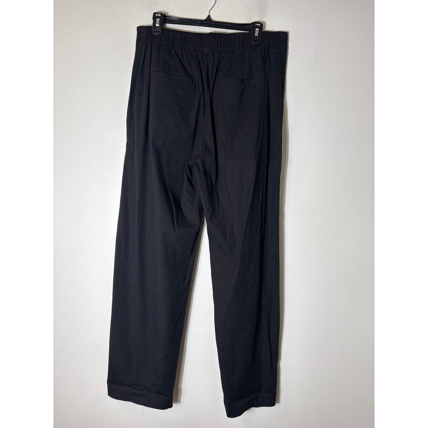 Vince Black Elastic Waist Pants Sz L