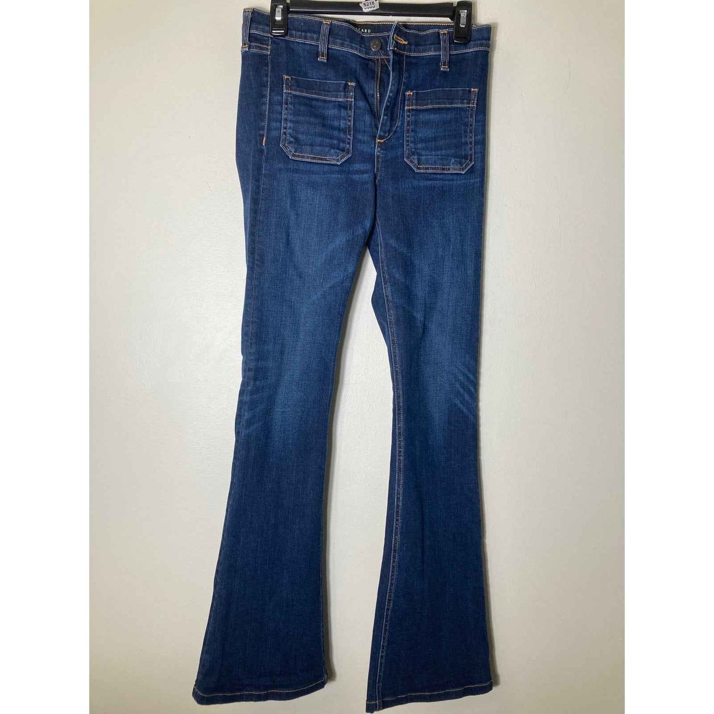 Veronica Beard Front Pocket Flare Dark Vintage Jeans Sz 26