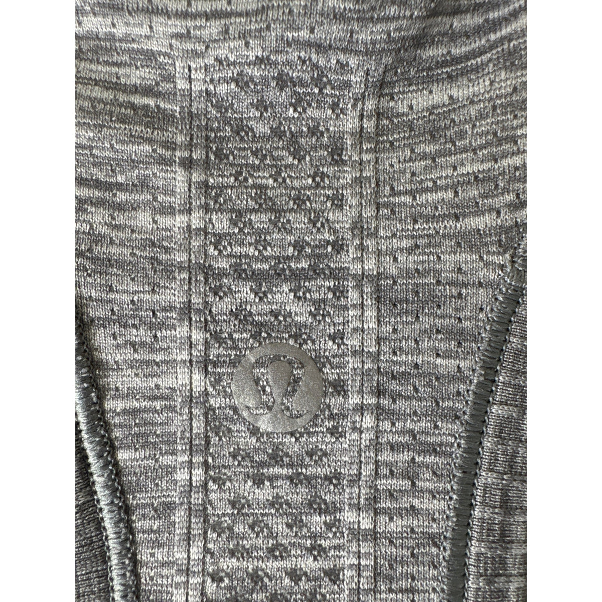 Lululemon Gray Racerback Athletic Tank Sz 6