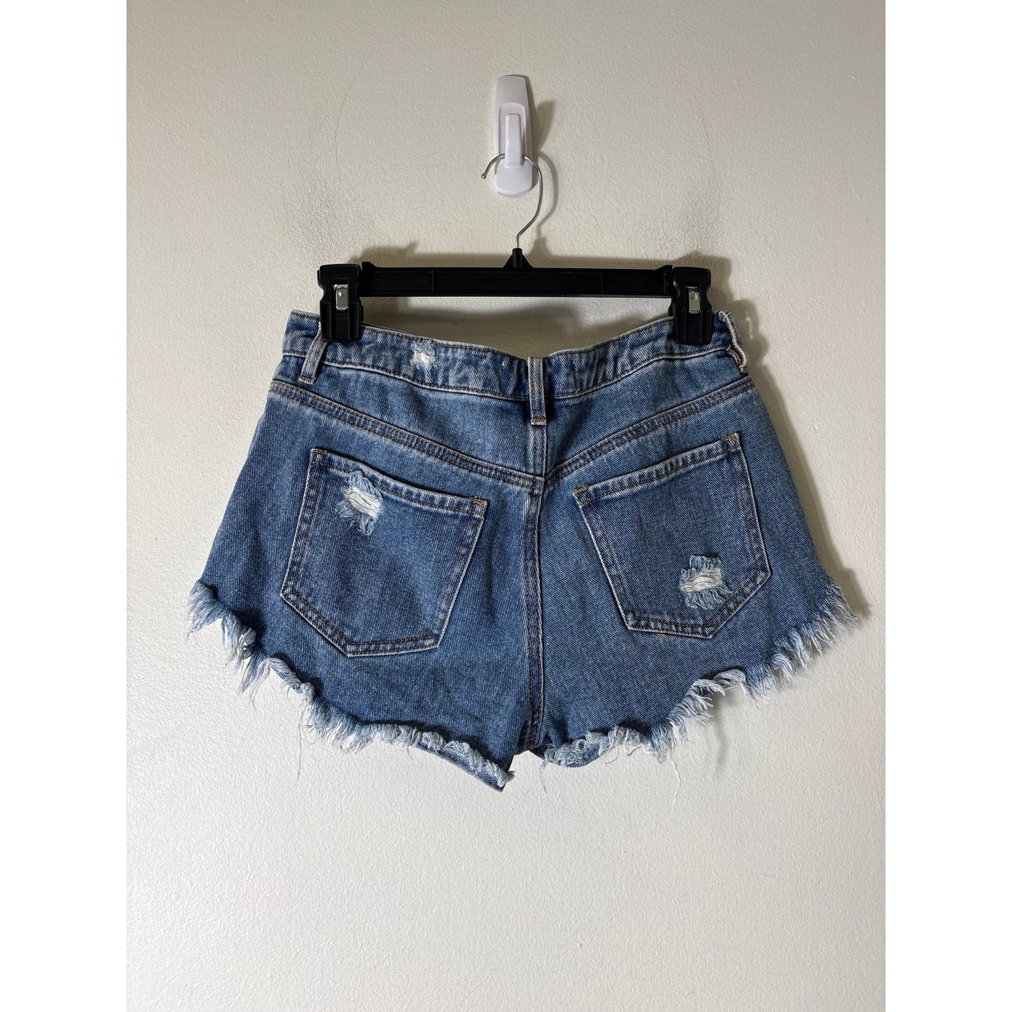 Pacsun Ripped Cutoff Jean Shorts Sz 25