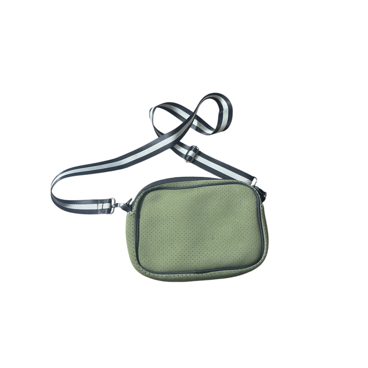 Haute Shore Army Green Black Crossover Bag