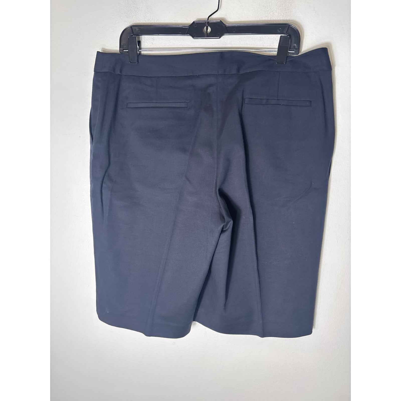 NWT Talbots Slimming Black Shorts Sz 12