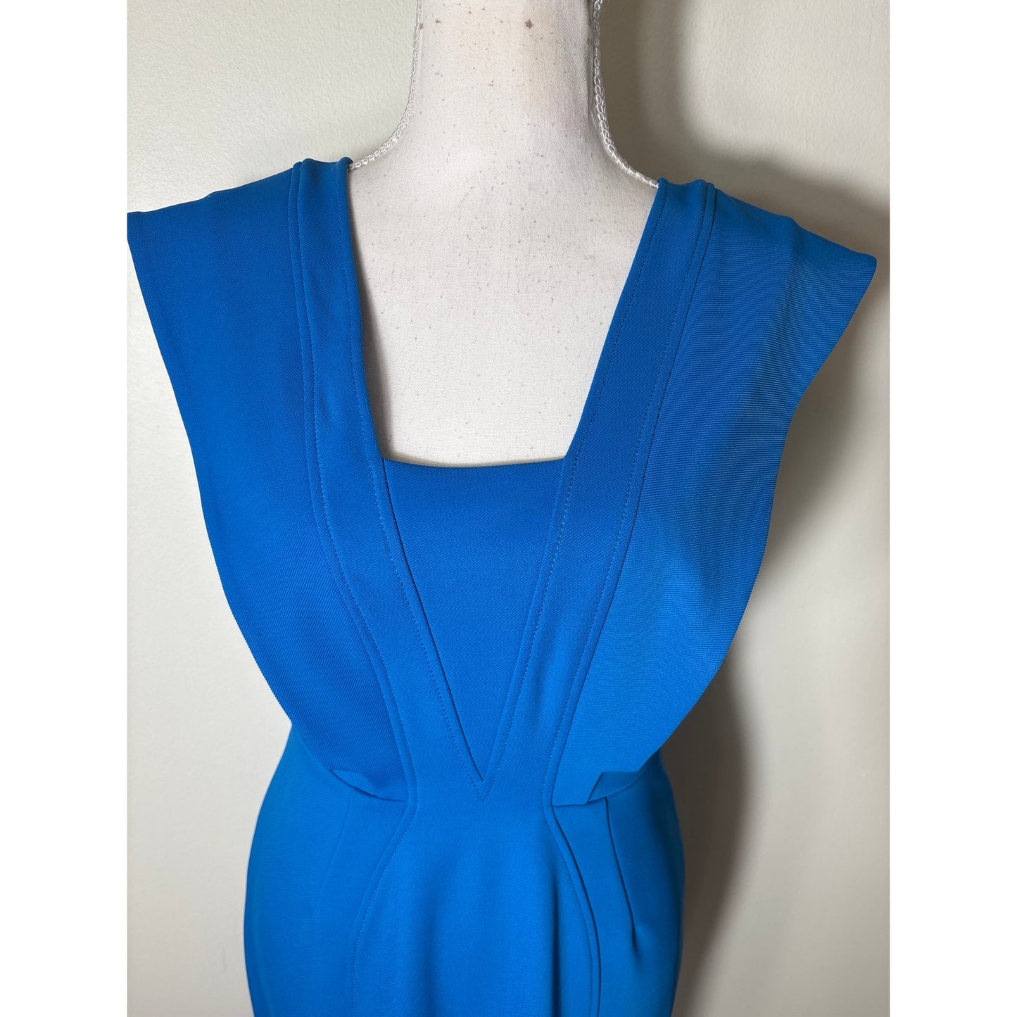 Zac Posen Blue Column Gown Sz 2