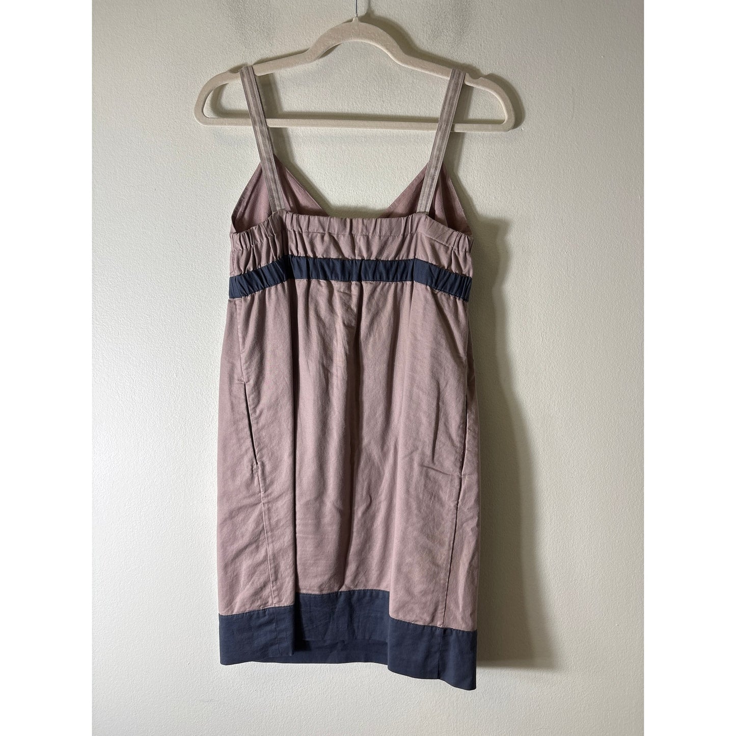 Gap Pink and Blue Waistline Mini Dress Sz 2