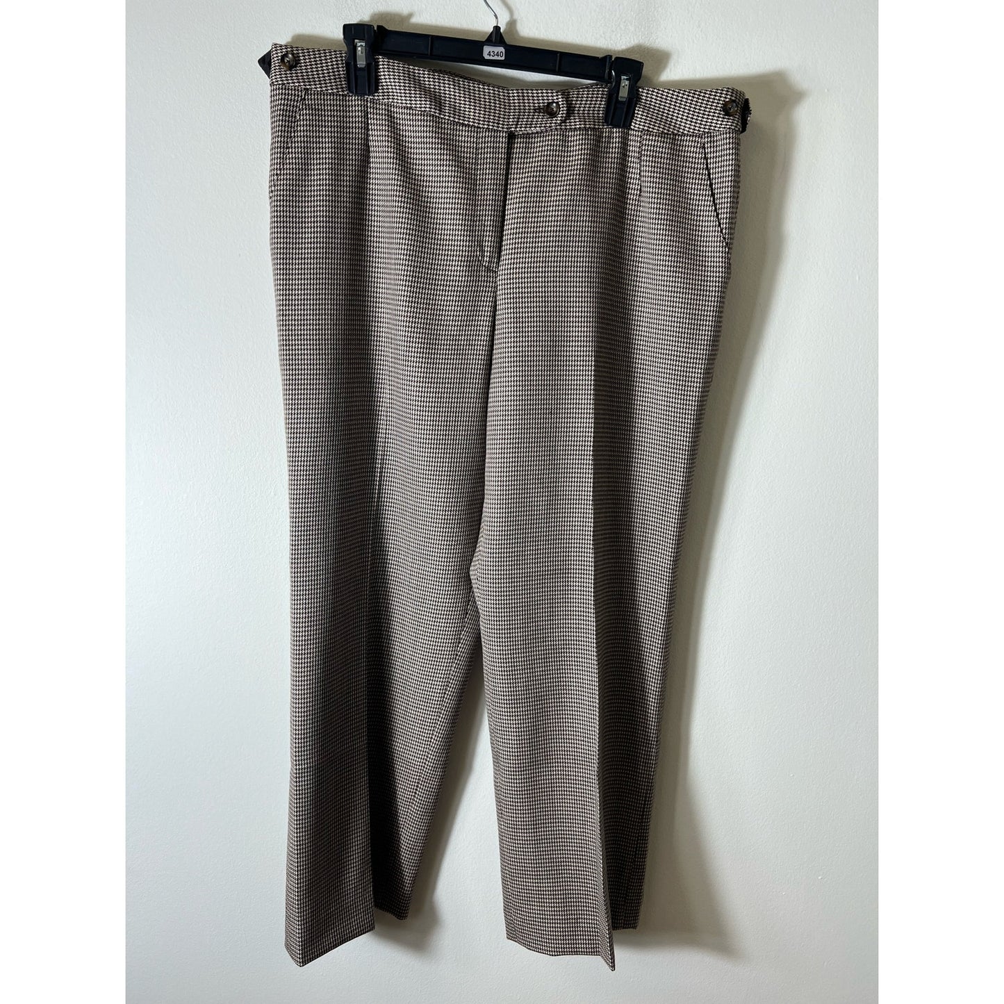 Harve Benard  by Bernard Holtzman Houndstooth Pants size 12