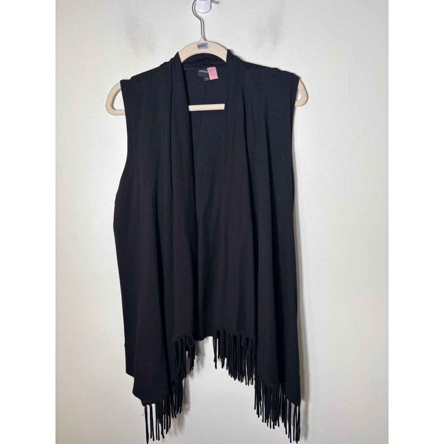 by Anthropologie Black Long Sleeve Shrug Style Cardigan Sz M/L