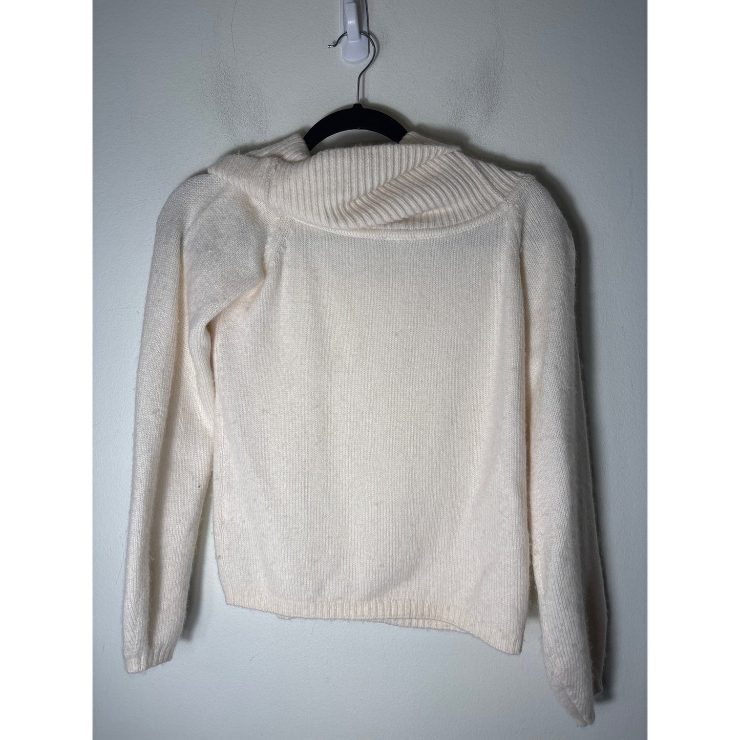Los Angeles Atelier & Other Stories Cream Large Folover the Should Sweater Sz XS
