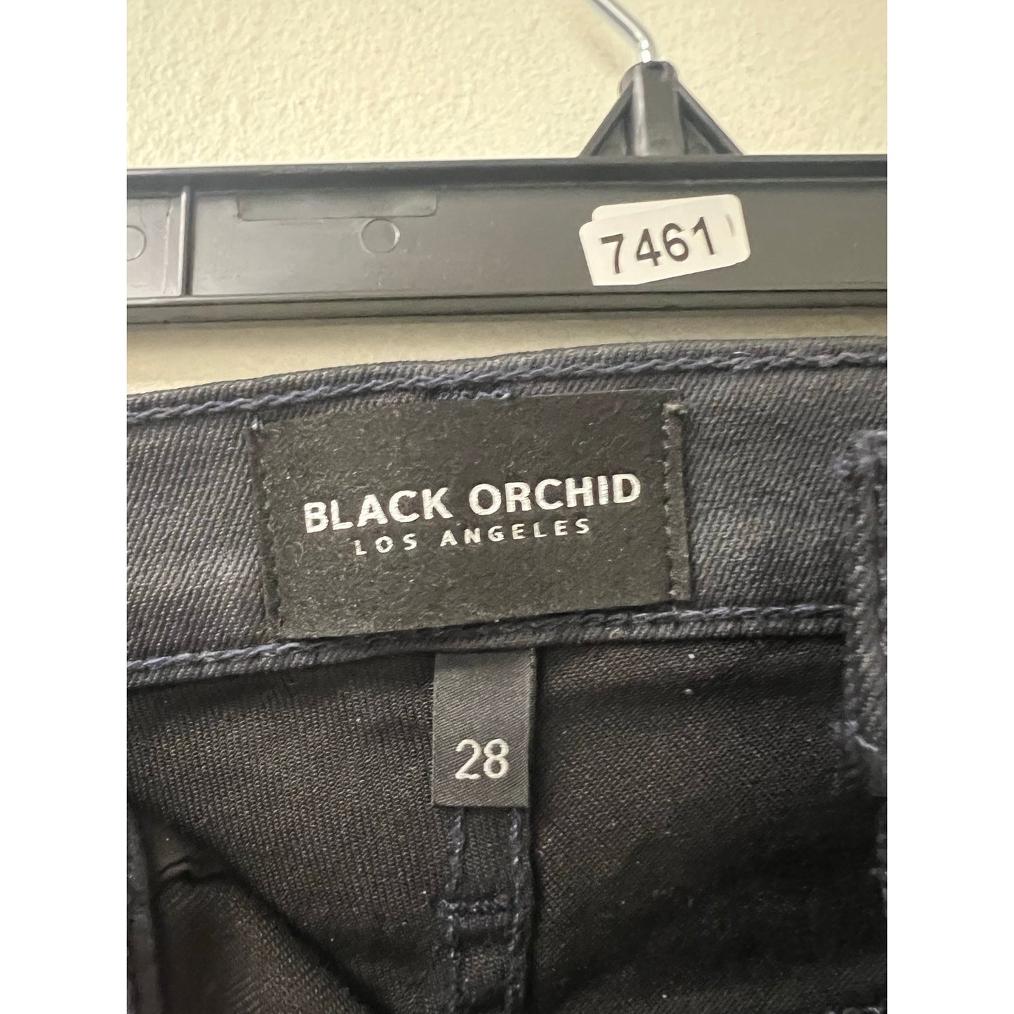Black Orchid Black "Cindy" Cropped Jeans Sz 28