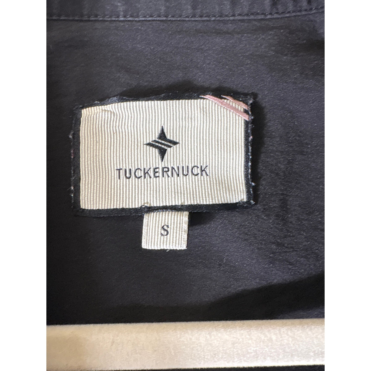 Tuckernuck Black Button Up Shirt Dress Sz S