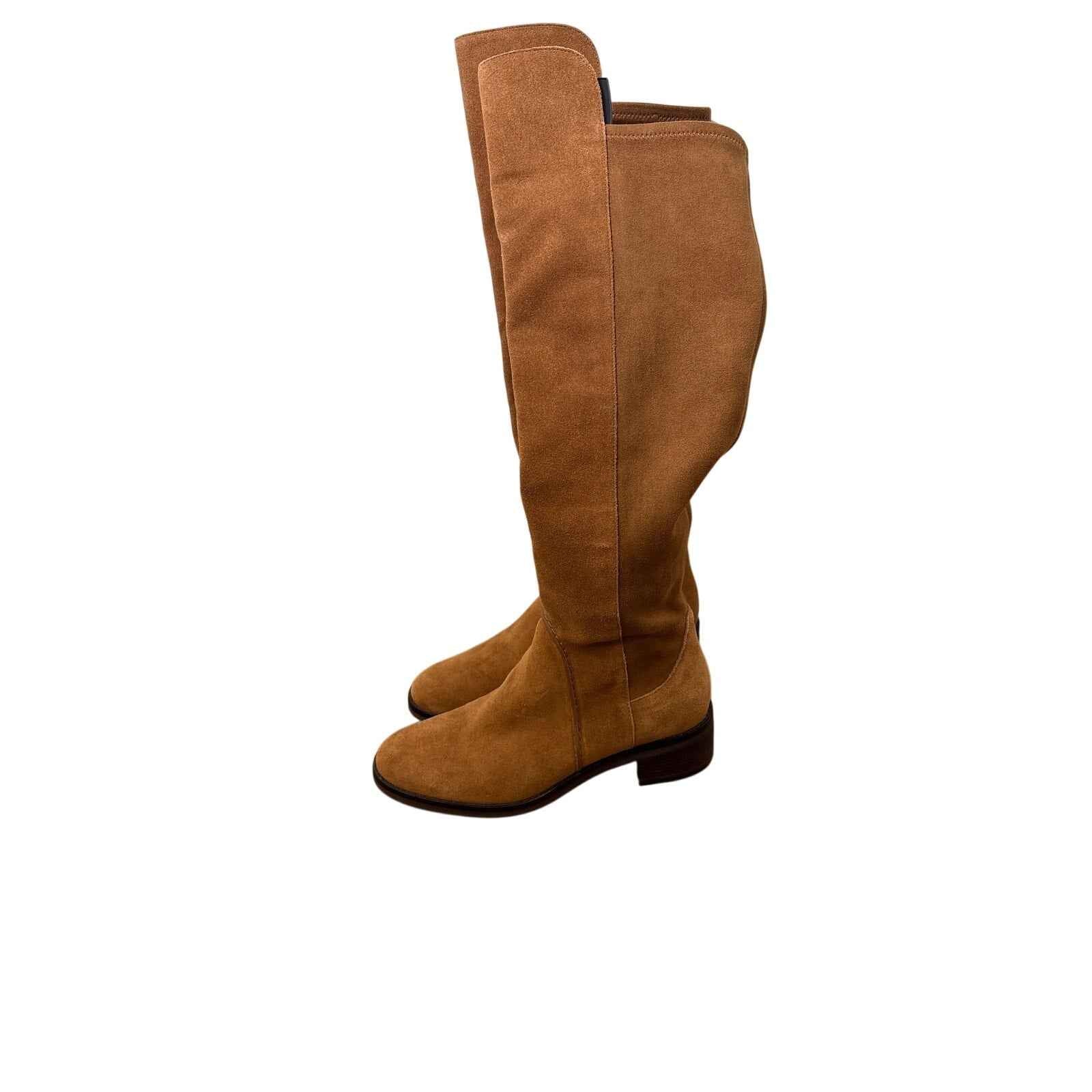 Cole Haan Medium Brown Suede Knee High Boot Sz 8.5