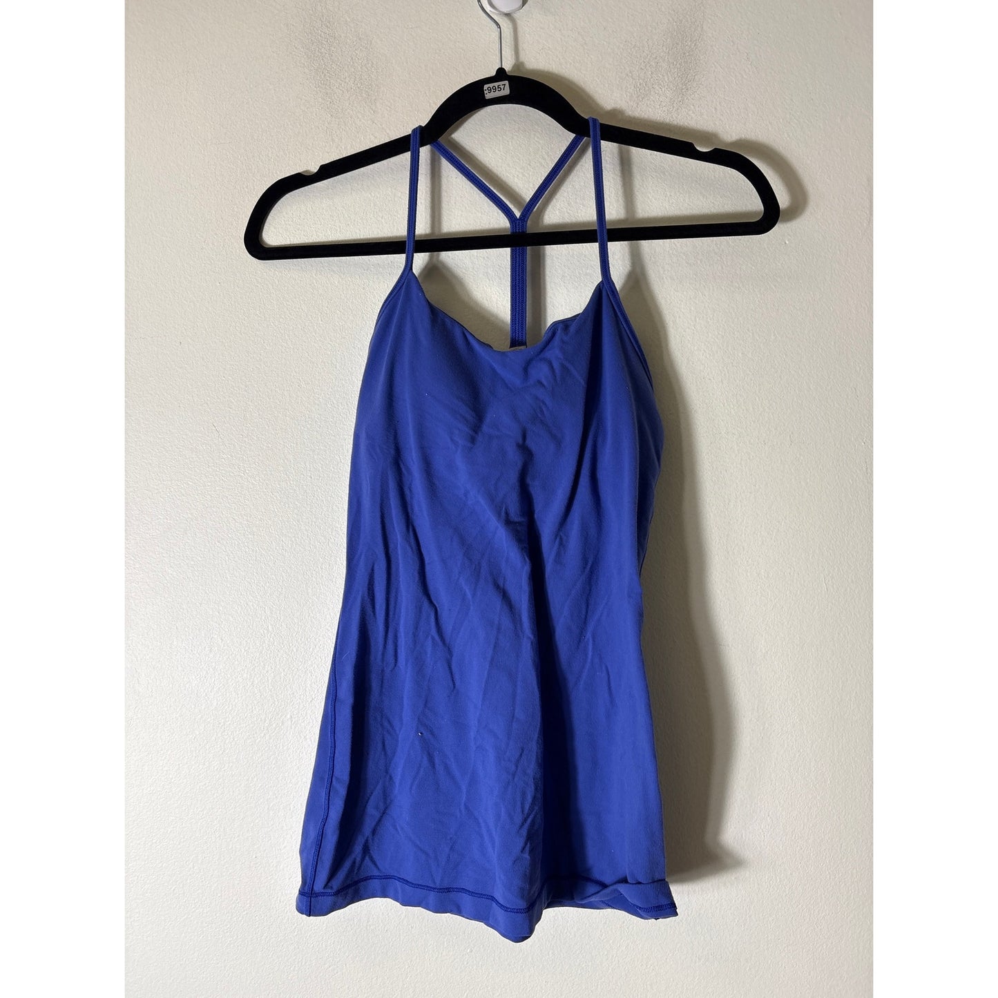 Lululemon Spaghetti Strap Padded Shelf Bra Sz (fits like)M/L