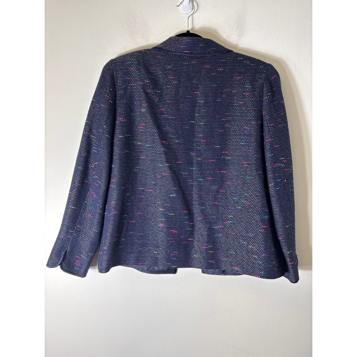 Doncaster Navy and Multi Color Stitching Jacket Sz (fits like ) M